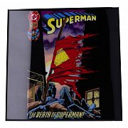 Superman Crystal Clear Picture The Death of Superman 32 x 32 cm