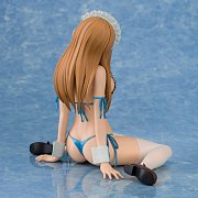 T2 Art Girls PVC Statue Emiri Kuriyama Maid Style Swimsuit Limited Edition 14 cm