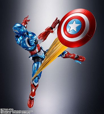 Tech-On Avengers S.H. Figuarts Action Figure Captain America 16 cm