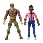 Teenage Mutant Ninja Turtles Action Figure 2-Pack Rat King & Vernon 18 cm