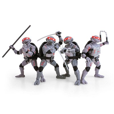 Teenage Mutant Ninja Turtles BST AXN Action Figure 4-Pack Battle Damaged 13 cm