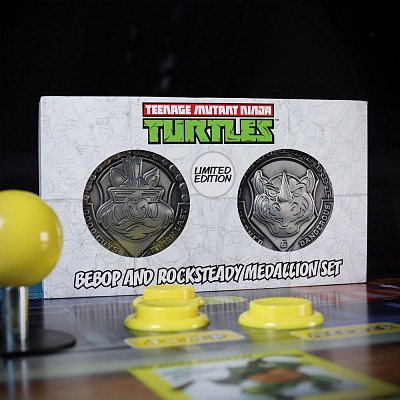 Teenage Mutant Ninja Turtles Medallion Set Bad Guys Limited Edition