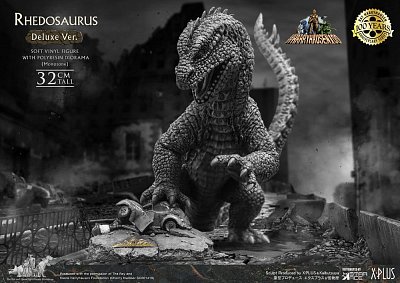 The Beast from 20,000 Fathoms Soft Vinyl Statue Ray Harryhausens Rhedosaurus Monotone Deluxe Ver.