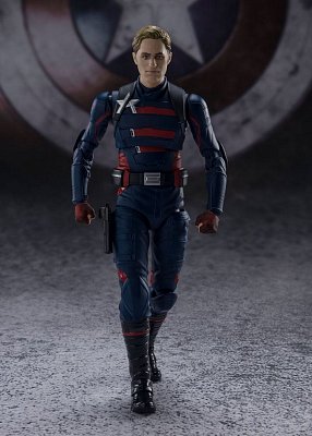 The Falcon and the Winter Soldier S.H. Figuarts Action Figure Captain America (John F. Walker) 15 cm