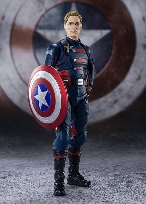 The Falcon and the Winter Soldier S.H. Figuarts Action Figure Captain America (John F. Walker) 15 cm