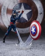 The Falcon and the Winter Soldier S.H. Figuarts Action Figure Captain America (John F. Walker) 15 cm