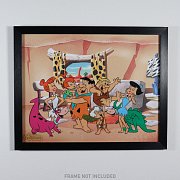 The Flintstones Art Print Limited Edition Fan-Cel 36 x 28 cm