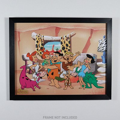 The Flintstones Art Print Limited Edition Fan-Cel 36 x 28 cm