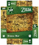 The Legend of Zelda Jigsaw Puzzle Hyrule Map (1000 pieces)