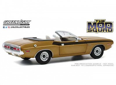 The Mod Squad Diecast Model 1/18 1971 Dodge Challenger 340 Convertible