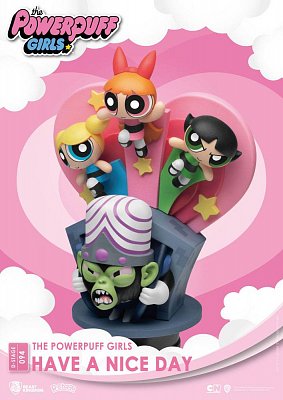 The Powerpuff Girls D-Stage PVC Diorama Have A Nice Day New Version 15 cm