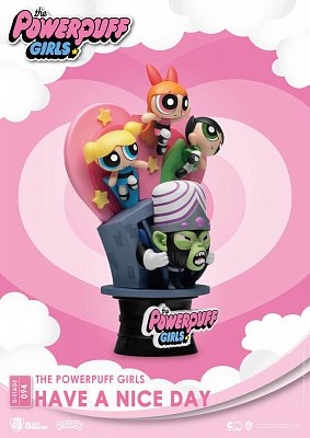 The Powerpuff Girls D-Stage PVC Diorama Have A Nice Day New Version 15 cm