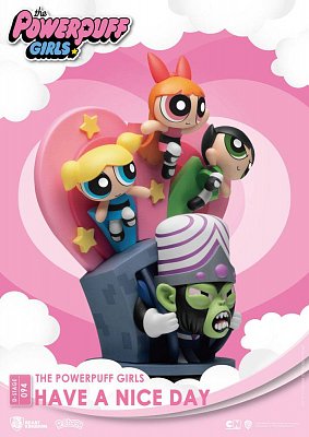 The Powerpuff Girls D-Stage PVC Diorama Have A Nice Day Standard Version 15 cm