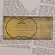 The Shining Replica Gyrosphere Collectible Ticket (gold plated)