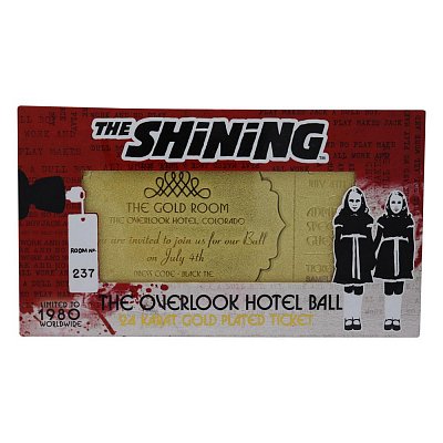 The Shining Replica Gyrosphere Collectible Ticket (gold plated)