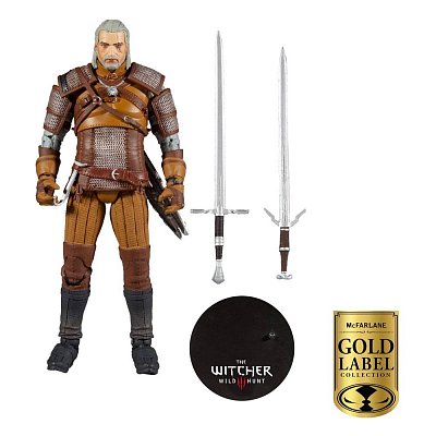 The Witcher Action Figure Geralt of Rivia Gold Label Series 18 cm