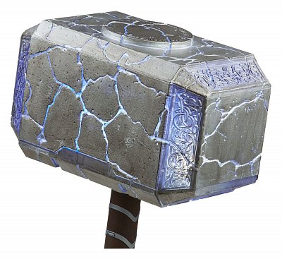 Thor: Love and Thunder Marvel Legends 1/1 Mighty Thor Mjolnir Premium Electronic Roleplay Hammer 49 cm