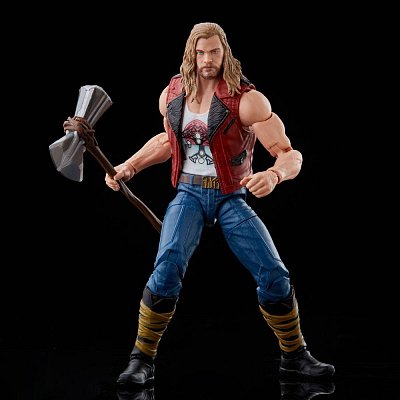 Thor: Love and Thunder Marvel Legends Series Action Figure 2022 Marvel\'s Korg BAF #4: Ravager Thor 15 cm