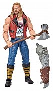 Thor: Love and Thunder Marvel Legends Series Action Figure 2022 Marvel\'s Korg BAF #4: Ravager Thor 15 cm