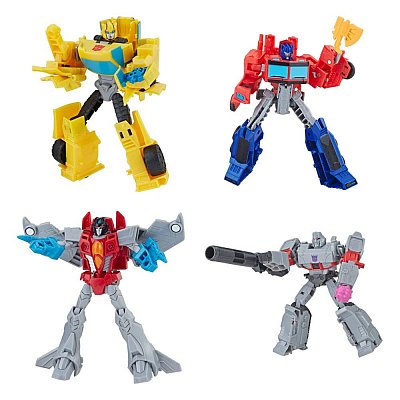 Transformers Buzzworthy Bumblebee Action Figure 4-Pack Warriors 14 cm