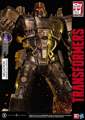 Transformers: G1 Statue Megatron Antique Gold 60 cm