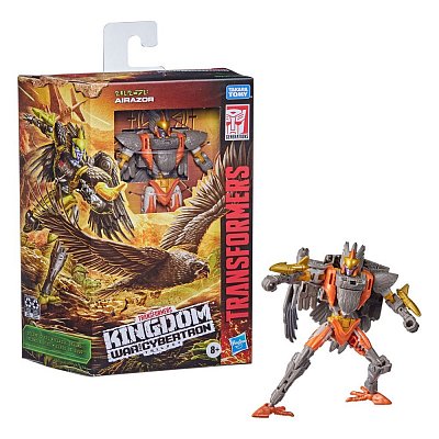 Transformers Generations War for Cybertron: Kingdom Action Figures 14 cm Deluxe Class 2021 Wave 6 Assortment (8)