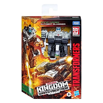 Transformers Generations War for Cybertron: Kingdom Action Figures 14 cm Deluxe Class 2021 Wave 6 Assortment (8)