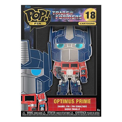 Transformers POP! Enamel Pins Optimus Prime Chase Group 10 cm Assortment (12)