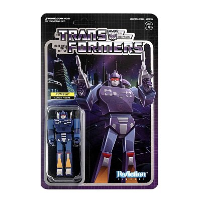 Transformers ReAction Action Figure Wave 2 Rumble 10 cm