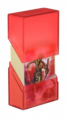 Ultimate Guard Boulder&trade; Deck Case 40+ Standard Size Ruby