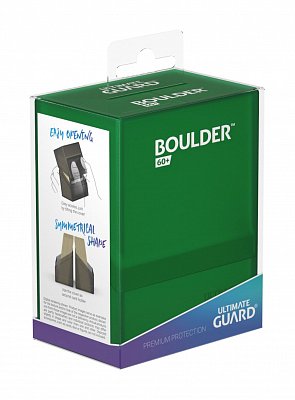 Ultimate Guard Boulder&trade; Deck Case 60+ Standard Size Emerald
