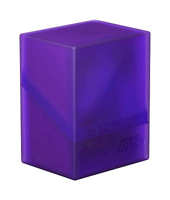 Ultimate Guard Boulder&trade; Deck Case 80+ Standard Size Amethyst