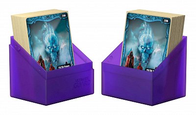 Ultimate Guard Boulder&trade; Deck Case 80+ Standard Size Amethyst