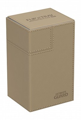 Ultimate Guard Flip´n´Tray  Deck Case 80+ Standard Size XenoSkin&trade; Sand
