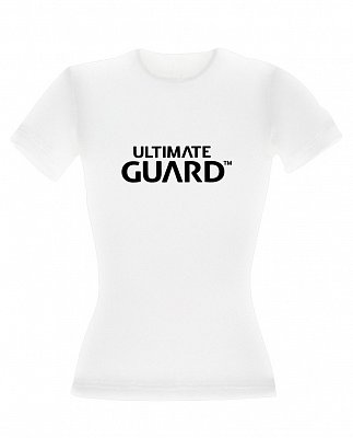 Ultimate Guard Ladies T-Shirt Wordmark White