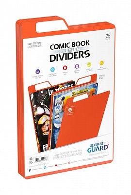 Ultimate Guard Premium Comic Book Dividers Orange (25)