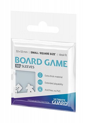 Ultimate Guard Premium Soft Sleeves for Board Game Cards Small Square (50)