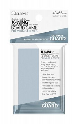 Ultimate Guard Premium Soft Sleeves for Board Game Cards Star Wars™ X-Wing™ Miniatures Game (50)