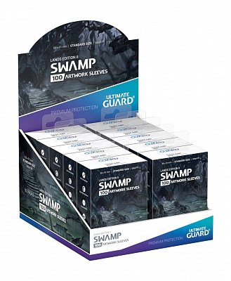 Ultimate Guard Printed Sleeves Standard Size Lands Edition II Swamp (100)