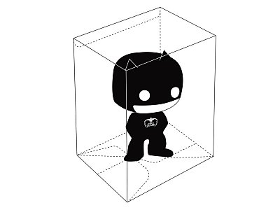 Ultimate Guard Protective Case for Funko POP!™ Figures in Counter-Top Display (40)