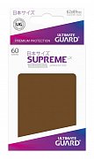 Ultimate Guard Supreme UX Sleeves Japanese Size Brown (60)