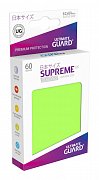 Ultimate Guard Supreme UX Sleeves Japanese Size Light Green (60)