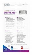 Ultimate Guard Supreme UX Sleeves Japanese Size Matte Blue (60)