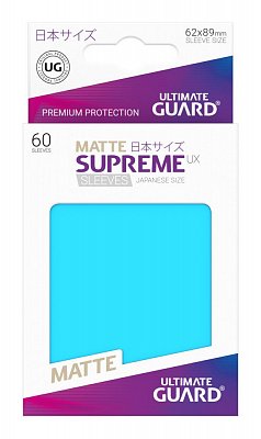 Ultimate Guard Supreme UX Sleeves Japanese Size Matte Light Blue (60)