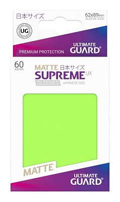 Ultimate Guard Supreme UX Sleeves Japanese Size Matte Light Green (60)