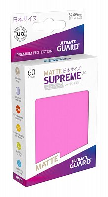 Ultimate Guard Supreme UX Sleeves Japanese Size Matte Pink (60)