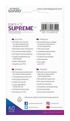 Ultimate Guard Supreme UX Sleeves Japanese Size Sand (60)