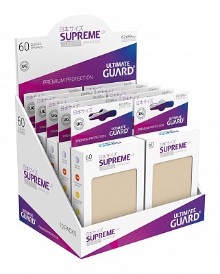 Ultimate Guard Supreme UX Sleeves Japanese Size Sand (60)