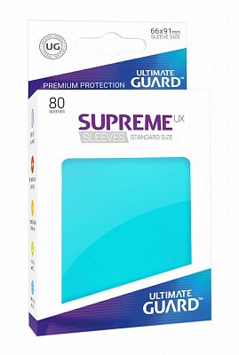 Ultimate Guard Supreme UX Sleeves Standard Size Aquamarine (80)