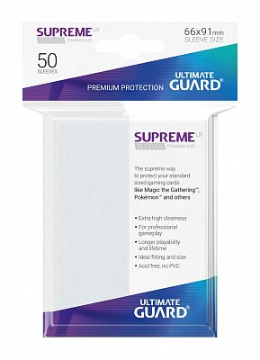 Ultimate Guard Supreme UX Sleeves Standard Size Frosted (50)